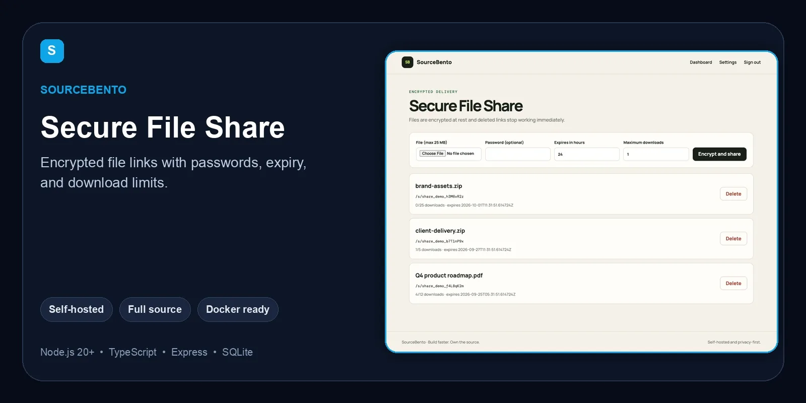 Secure File Share preview